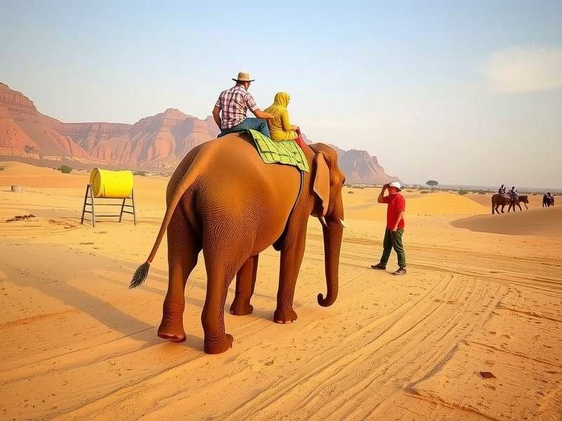 Rajasthan Desert Elephant Trek community event